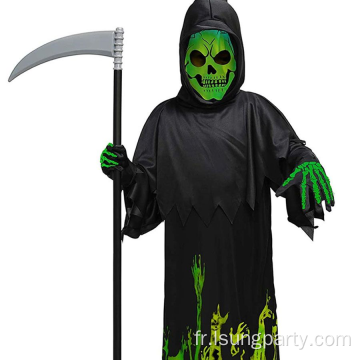 Halloween Costume Horror Skeleton Glow dans l&#39;obscurité